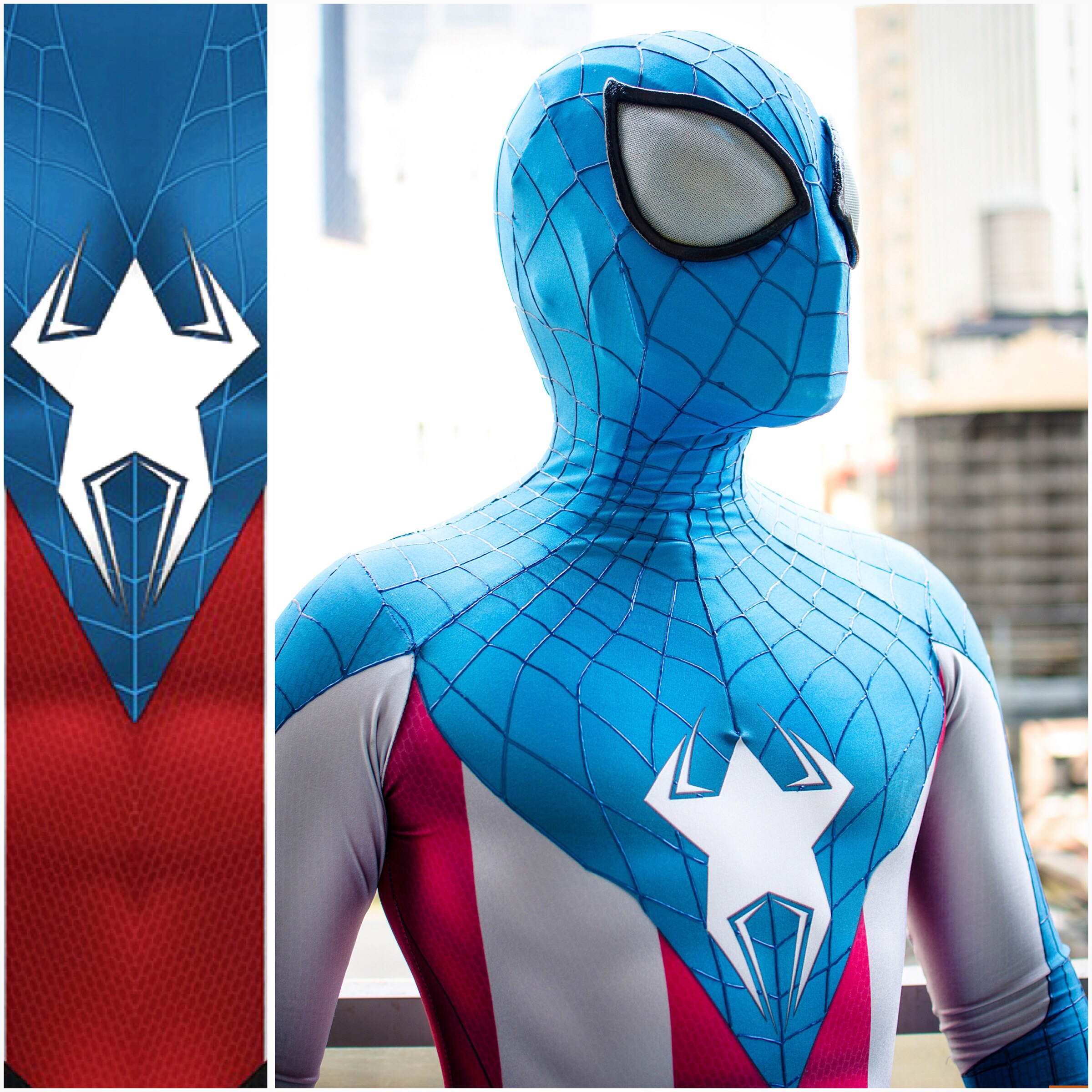 america spiderman cosplay Captain