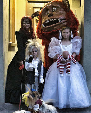 Awesome LABYRINTH Costumed Family