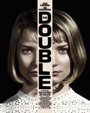 Posters for THE DOUBLE with Jesse Eisenberg and Mia Wasikowska