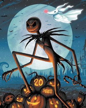 Poster Art for THE NIGHTMARE BEFORE CHRISTMAS 20th Anniversary