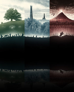 Amazing LORD OF THE RINGS Poster Art!