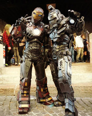 Incredible Custom ULTIMATE IRON MAN Armor Costume!