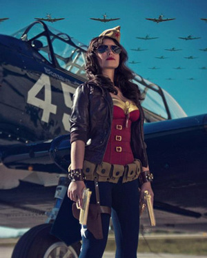 Breathtaking WWII Wonder Woman Cosplay