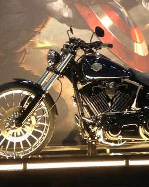 Here's Captain America's New Motorcycle in THE WINTER SOLDIER