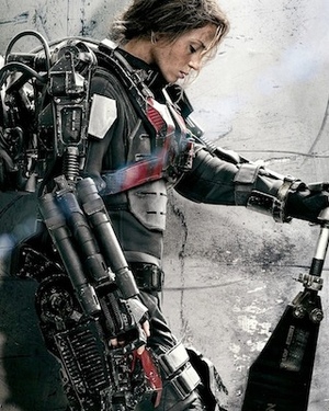 EDGE OF TOMORROW Character Poster with Emily Blunt