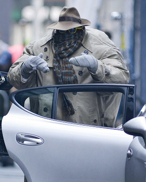 NINJA TURTLES Set Photos - Raphael in Disguise