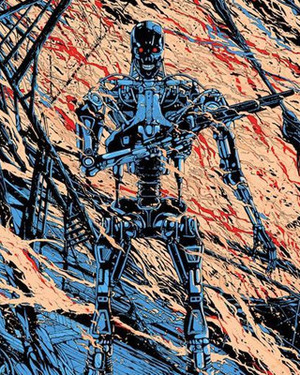 Mondo Poster Art for THE TERMINATOR, ALIENS, and PREDATOR