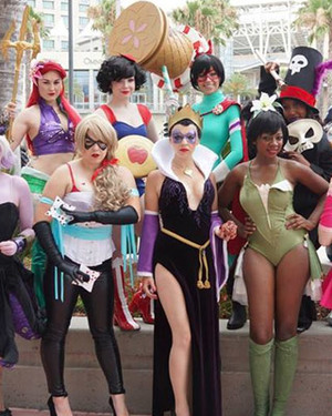 Superhero Disney Princesses Cosplay