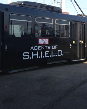 SDCC 2013: AGENTS OF S.H.I.E.L.D. Take Over San Diego Trolleys