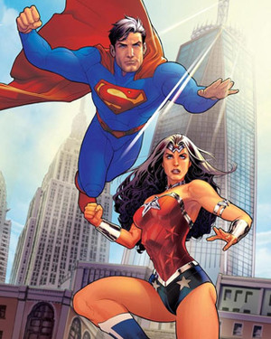 New York Comic-Con Releases SUPERMAN and WONDER WOMAN Poster