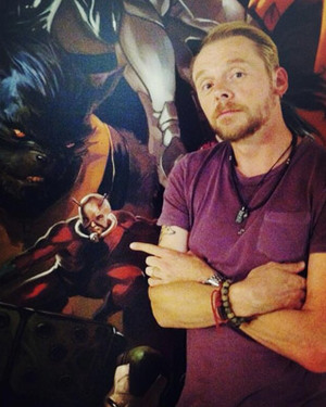 Is Simon Pegg Playing ANT-MAN? No! He's Just Teasing You!