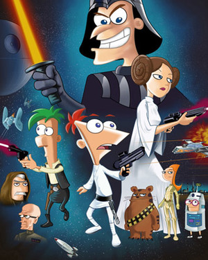 Details For PHINEAS AND FERB and STAR WARS Mash-Up