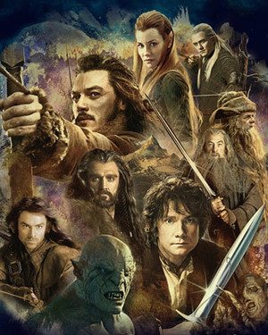 THE HOBBIT: THE DESOLATION OF SMAUG - New Poster Art and Image