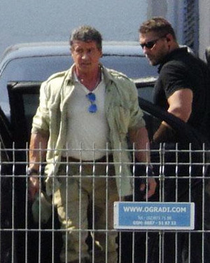 THE EXPENDABLES 3 - Story Details and Set Photos with Stallone