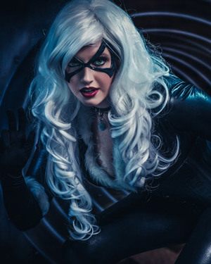 Amazing BLACK CAT Cosplay by Callie Cosplay