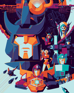 TRANSFORMERS: THE MOVIE Poster Art from Tom Whalen