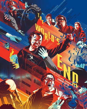 Awesome Mondo Poster Art for THE WORLD'S END