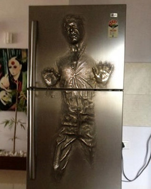 Han Solo Frozen in Carbonite Refrigerator