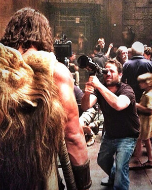 Dwayne Johnson Releases New HERCULES Set Photo