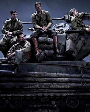 First Photo From Brad Pitt's WWII Tank Film - FURY