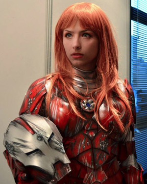 Awesome IRON MAN Pepper Pots R.E.S.C.U.E. Armor Cosplay