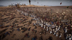 2400 Chuck Norris' Go To War with 1 Million Spartan Warriors in Battle Simulator