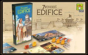 7 WONDERS EDIFICE Adds an Optional Cooperative Element to the Modern Classic Board Game