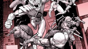 A Black and White Limited Edition of MMPR/TMNT #1 Will Be Available in January 2020