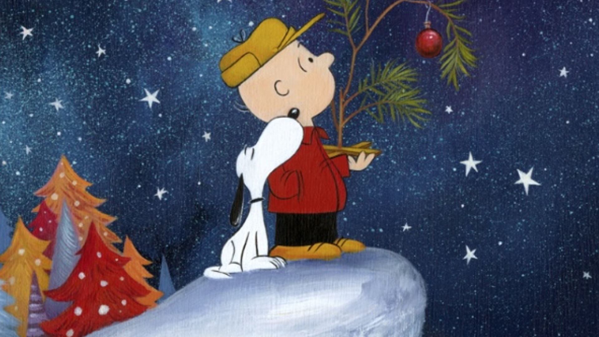 A CHARLIE BROWN CHRISTMAS Art Collection From Dark Hall Mansion.