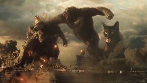 A Giant Cat Faces Off with Godzilla and Kong in Fan-Made GODZILLA VS. KONG Trailer