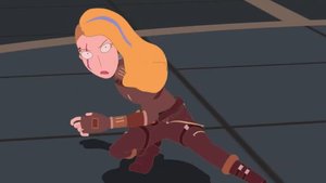 Action-Packed Clip From RICK AND MORTY: THE ANIME Sees Space Beth in a Battle