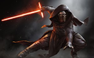 Adam Driver Says THE FORCE AWAKENS Title is Referencing Both Rey and Kylo Ren