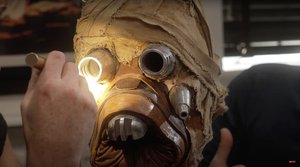 Adam Savage Examines the Original Tusken Raider Mask From STAR WARS: A NEW HOPE