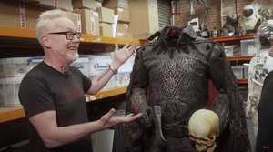 Adam Savage Gets an Up-Close Look at The Headless Horseman Costume From Tim Burton's SLEEPY HOLLOW