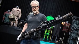 Adam Savage Inspects The Original Colonial Marine Props From ALIENS