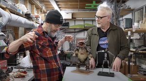 Adam Savage Learns How Modern Day Stop-Motion Puppets are Made