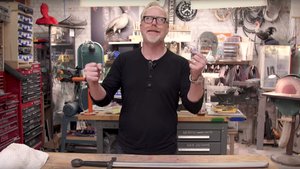 Adam Savage Shows How To Make A Foam Cosplay Sword That Doesn't Look Like Trash