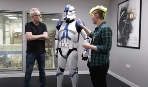 Adam Savage Shows Off The First STAR WARS Live Action Clone Trooper Armor