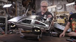 Adam Savage Unboxes and Shows Off Hot Toys' DeLorean Time Machine From BACK TO THE FUTURE PART II