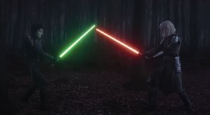 Sabine Gets in a Lightsaber Battle With Shin Hati in New Promo Spot for STAR WARS: AHSOKA