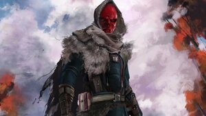 Alternate Character Designs For Red Skull and Captain Marvel For INFINITY WAR and ENDGAME