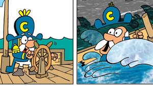 Amusing Comic Tells the Story of What Happens to Cap'n Crunch After He Dies