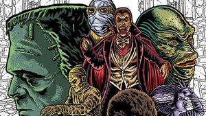 An Official UNIVERSAL MONSTERS Coloring Book is Coming with Art From Alan Robert