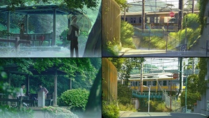 Anime Tokyo Images Compared to Real Tokyo Photos