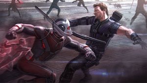 Ant-Man vs. Hawkeye in CAPTAIN AMERICA: CIVIL WAR Concept Art