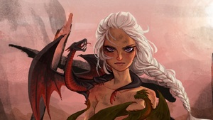 Art: MOTHER OF DRAGONS By Babs Tarr (Semi-NSFW)