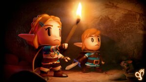 Artist Imagines BREATH OF THE WILD 2 with Art in LINK'S AWAKENING Style