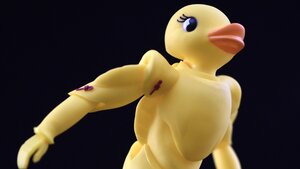 At Long Last Rubber Duckie Gets His Own Action Figure - Bathtub Superhero