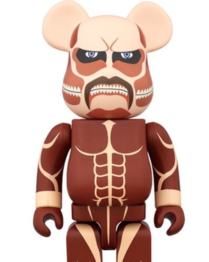 ATTACK ON TITAN - Colossal Titan as Big Be@rbrick Figure