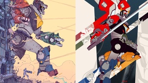 Awesome Collection of VOLTRON Art from the Hero Complex Gallery